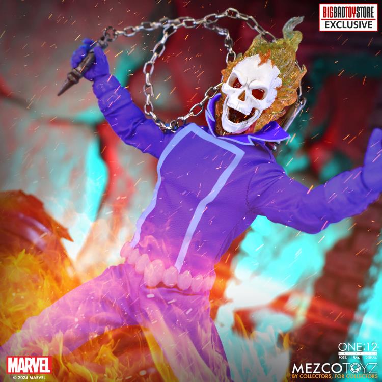 Ghost Rider One:12 Collective Marvel's Ghost Rider & Hell Cycle (Vengeance Edition) BBTS Exclusive Set Gallery Image 14