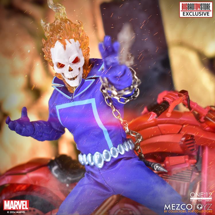 Ghost Rider One:12 Collective Marvel's Ghost Rider & Hell Cycle