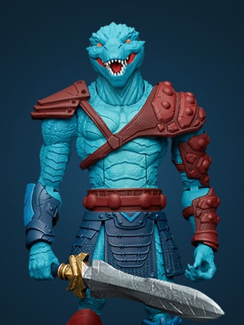 Animal Warriors of The Kingdom Primal Collection Series 2 Corvias The Cold Blood Gallery Image 2