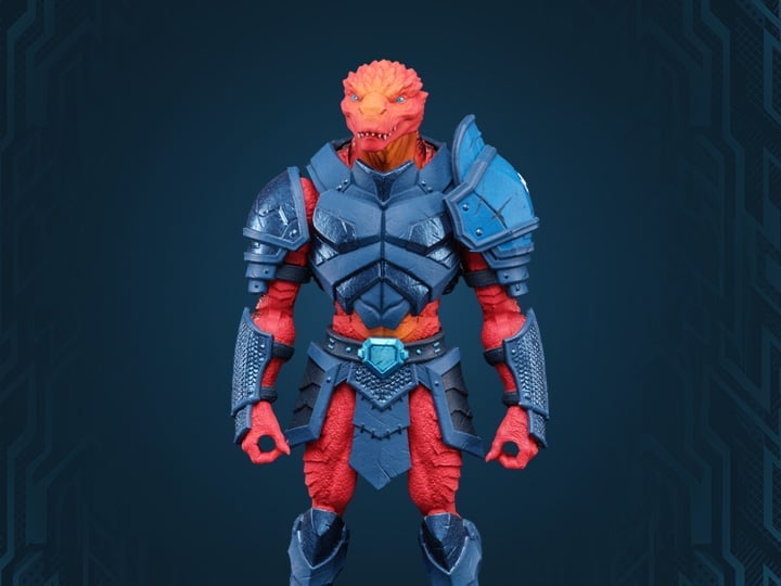 Animal Warriors of The Kingdom Primal Collection Series 2 House Varanidae Heavy Infantry Gallery Image 1