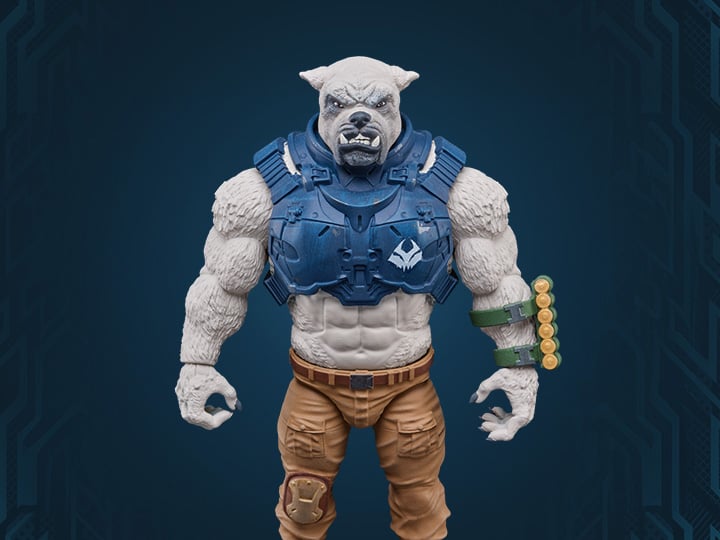 Animal Warriors of The Kingdom Primal Collection Series 2 Deluxe Grimes Gallery Image 1