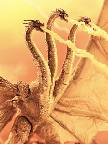 Godzilla: King of the Monsters King Ghidorah (Gravity Beam Ver.) PX Previews Exclusive Action Figure Gallery Image 2