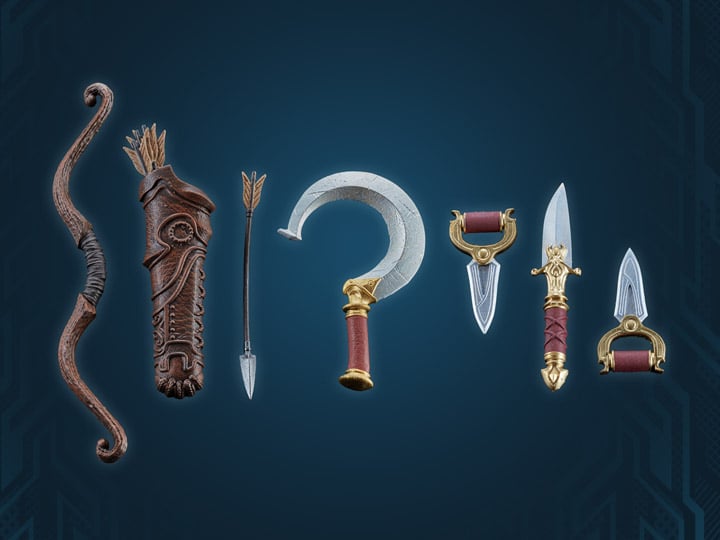 Animal Warriors of The Kingdom Primal Collection Series 2 Rogues Weapon Set Gallery Image 1