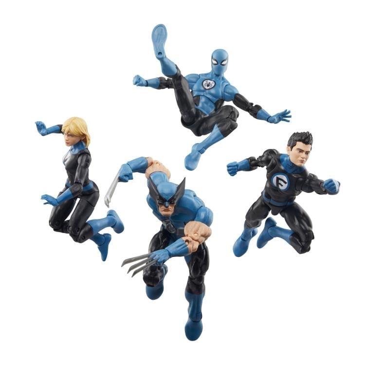 Fantastic Four Marvel Legends Spider-Man & Wolverine (FF4 Deco) Action Figure Two-Pack Gallery Image 14