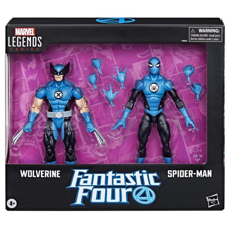 Fantastic Four Marvel Legends Spider-Man & Wolverine (FF4 Deco
