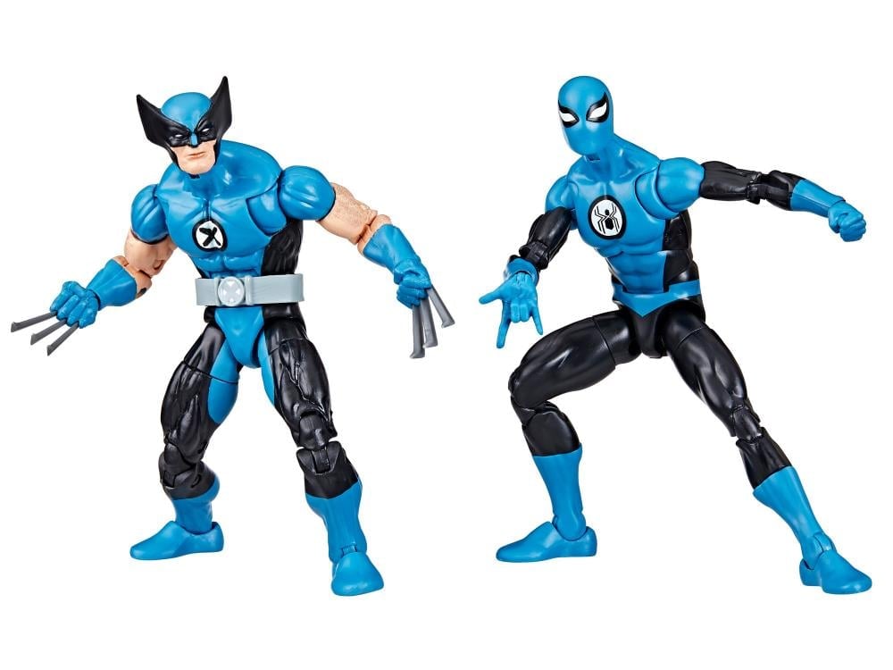 Fantastic Four Marvel Legends Spider-Man & Wolverine (FF4 Deco) Action Figure Two-Pack Gallery Image 5