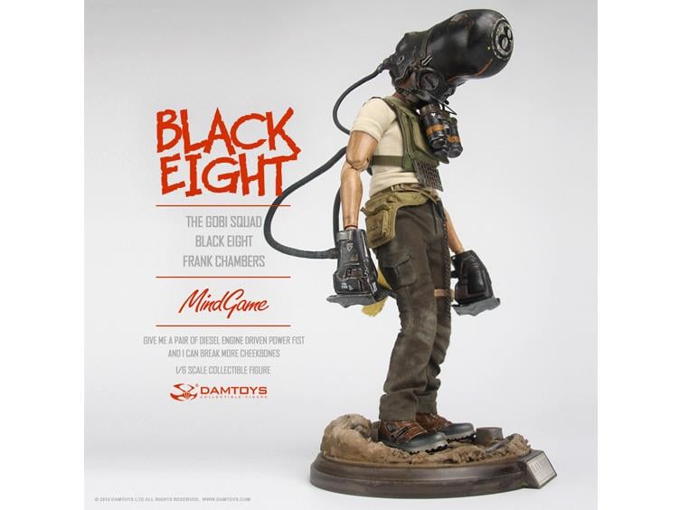 MindGame The Gobi Squad Black Eight Frank Chambers 1/6 Scale Figure Gallery Image 3