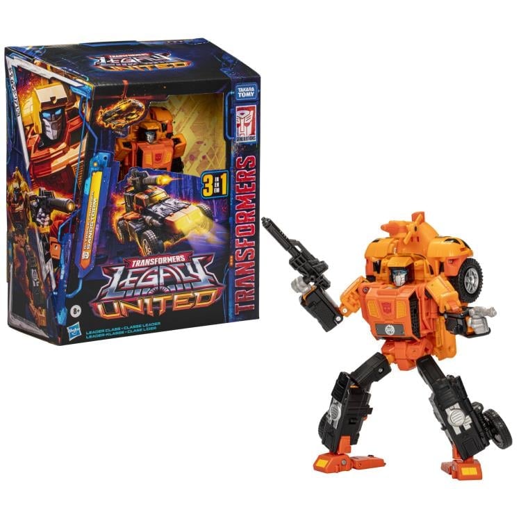 Transformers: Legacy United Leader G1 Triple Changer Sandstorm Gallery Image 16