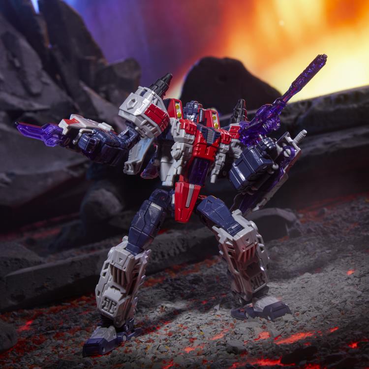 Transformers: Legacy United Voyager Cybertron Universe Starscream Gallery Image 3