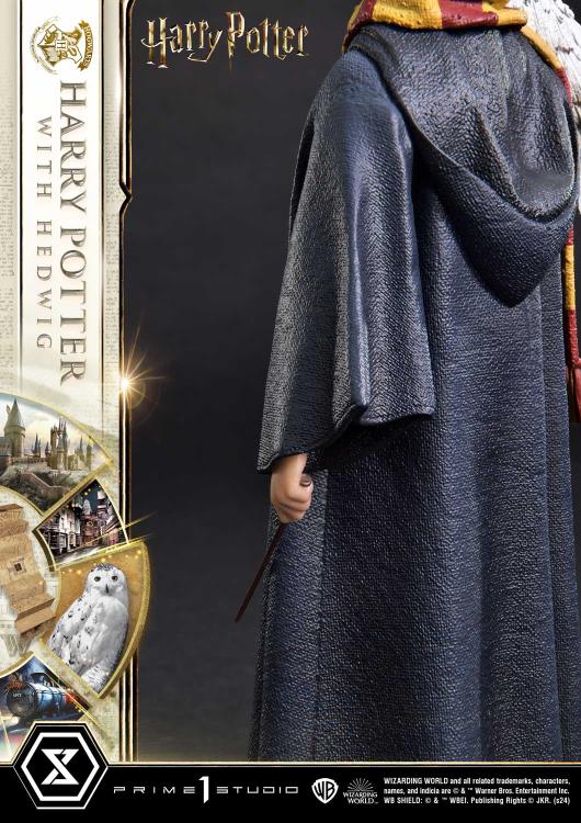 Harry Potter Prime Collectible Figures Harry Potter with Hedwig 1/6 Scale Statue Gallery Image 21