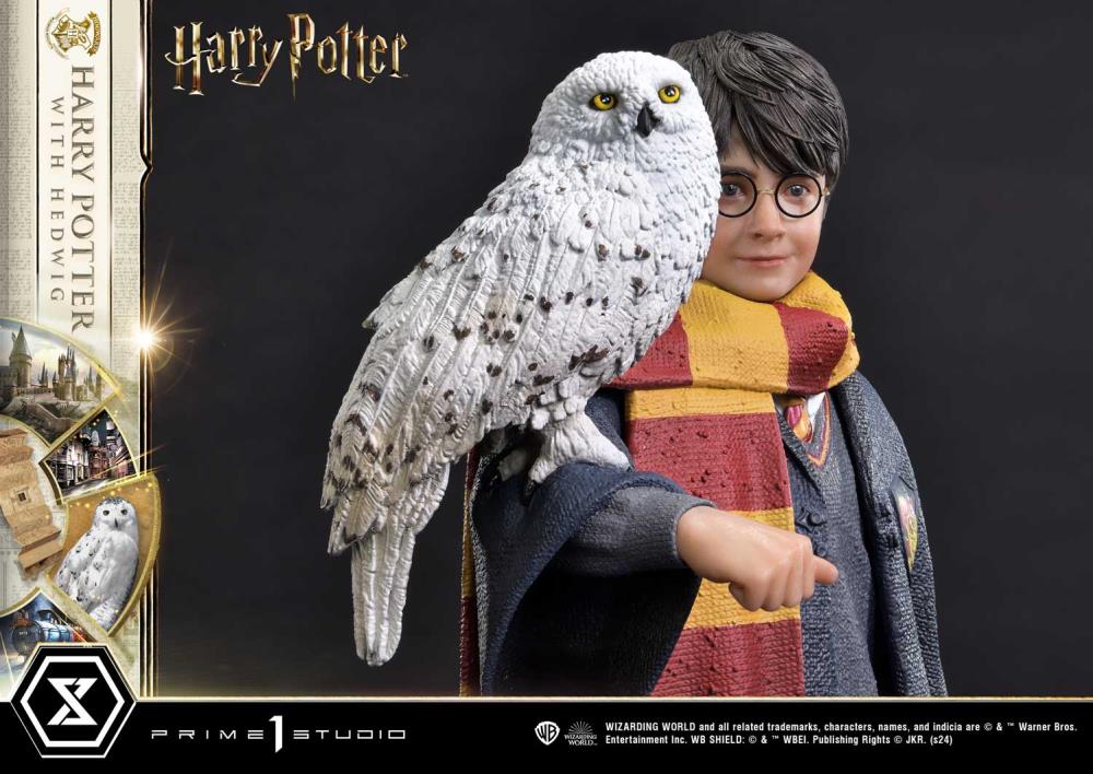 Harry Potter Prime Collectible Figures Harry Potter with Hedwig 1
