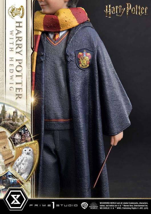 Harry Potter Prime Collectible Figures Harry Potter with Hedwig 1/6 Scale Statue Gallery Image 19