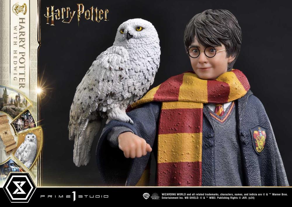 Harry Potter Prime Collectible Figures Harry Potter with Hedwig 1