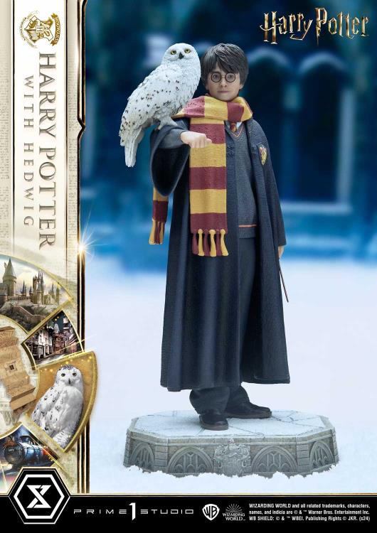 Harry Potter Prime Collectible Figures Harry Potter with Hedwig 1/6 Scale Statue Gallery Image 31