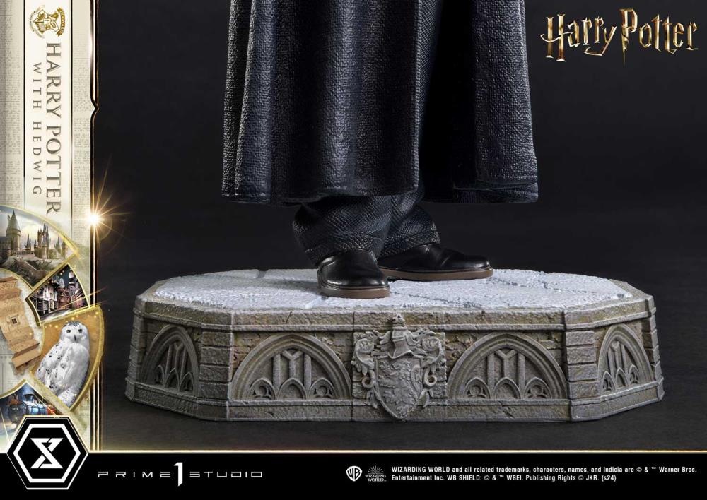 Harry Potter Prime Collectible Figures Harry Potter with Hedwig 1/6 Scale Statue Gallery Image 24