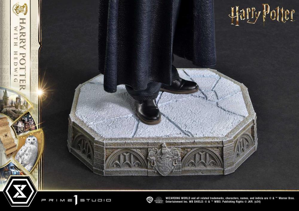 Harry Potter Prime Collectible Figures Harry Potter with Hedwig 1/6 Scale Statue Gallery Image 23