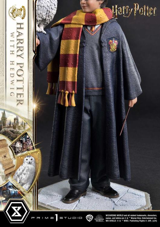 Harry Potter Prime Collectible Figures Harry Potter with Hedwig 1/6 Scale Statue Gallery Image 18