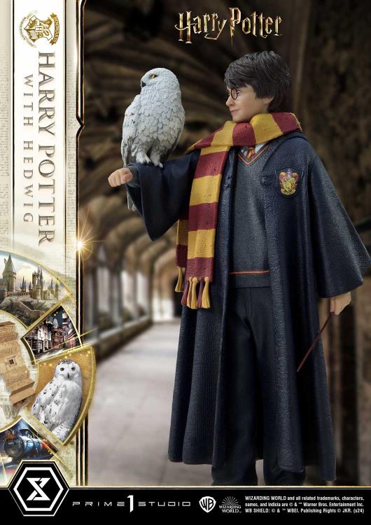 Harry Potter Prime Collectible Figures Harry Potter with Hedwig 1/6 Scale Statue Gallery Image 40