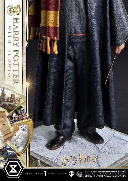 Harry Potter Prime Collectible Figures Harry Potter with Hedwig 1/6 Scale Statue Gallery Image 22
