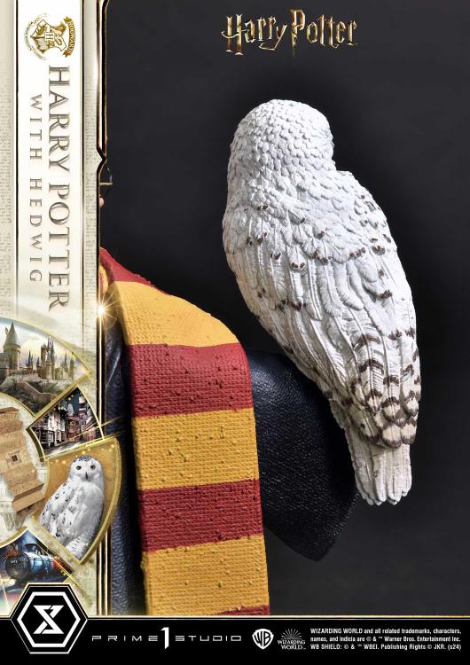 Harry Potter Prime Collectible Figures Harry Potter with Hedwig 1/6 Scale Statue Gallery Image 16