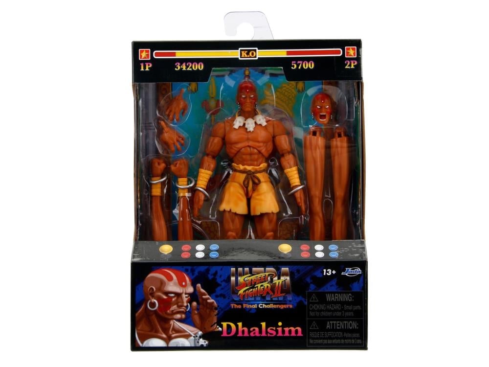 Ultra Street Fighter II: The Final Challengers Dhalsim 1/12 Scale Action Figure Gallery Image 10