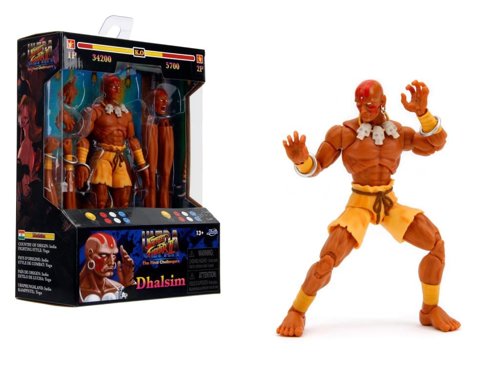 Ultra Street Fighter II: The Final Challengers Dhalsim 1/12 Scale Action Figure Gallery Image 9