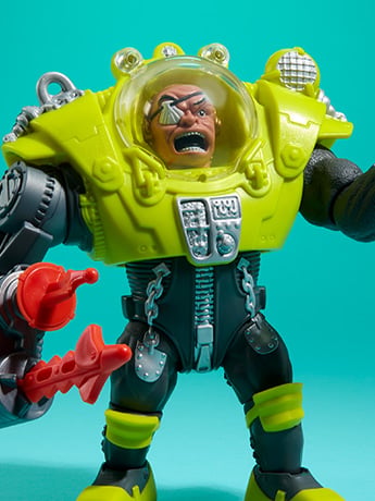 Street Sharks 30th Anniversary Dr. Piranoid Action Figure Gallery Image 2