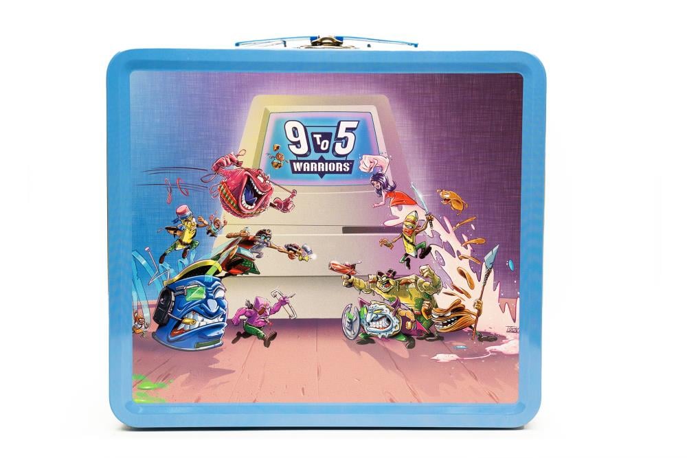 9 to 5 Warriors Lunchbox and Thermos Set Gallery Image 3