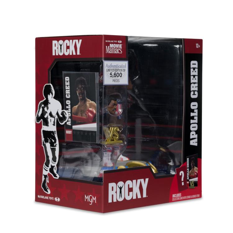 Rocky Movie Maniacs Apollo Creed 6" Limited Edition Figure Gallery Image 11