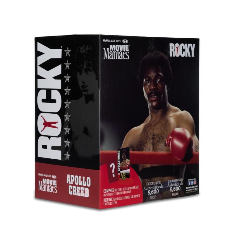 Rocky Movie Maniacs Apollo Creed 6" Limited Edition Figure Gallery Image 12