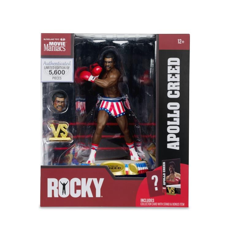 Rocky Movie Maniacs Apollo Creed 6" Limited Edition Figure Gallery Image 10