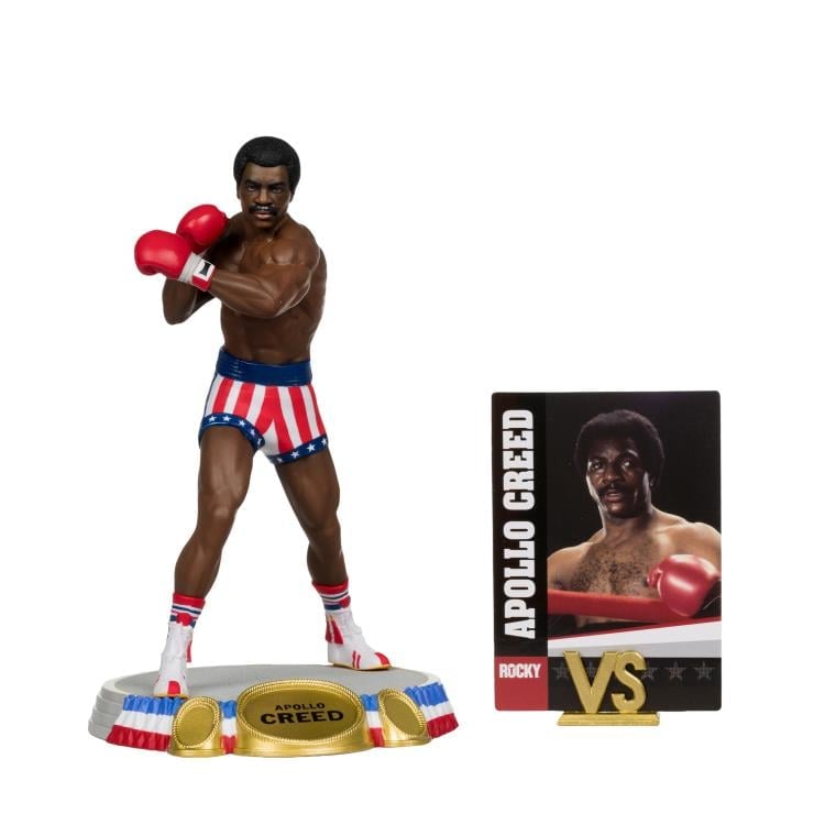 Rocky Movie Maniacs Apollo Creed 6" Limited Edition Figure Gallery Image 8