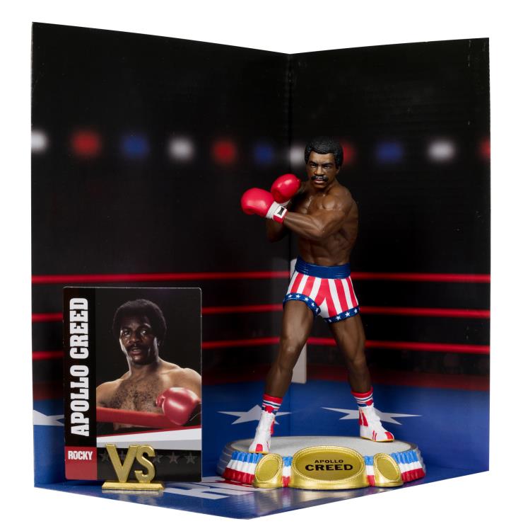 Rocky Movie Maniacs Apollo Creed 6" Limited Edition Figure Gallery Image 3