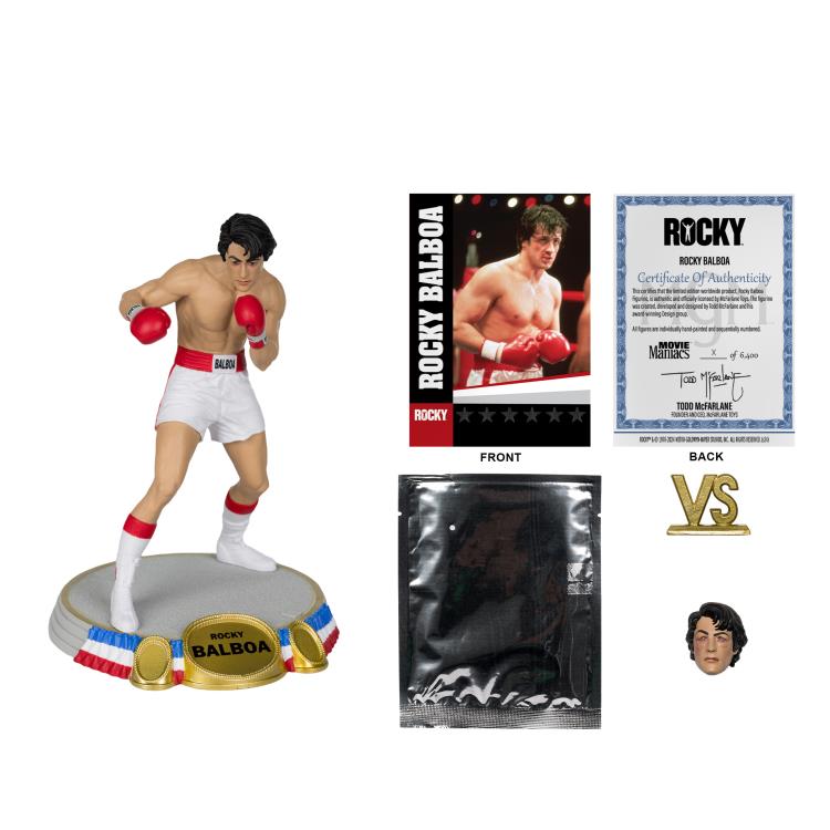 Rocky Movie Maniacs Rocky Balboa 6" Limited Edition Figure Gallery Image 10