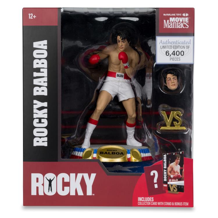 Rocky Movie Maniacs Rocky Balboa 6" Limited Edition Figure Gallery Image 11