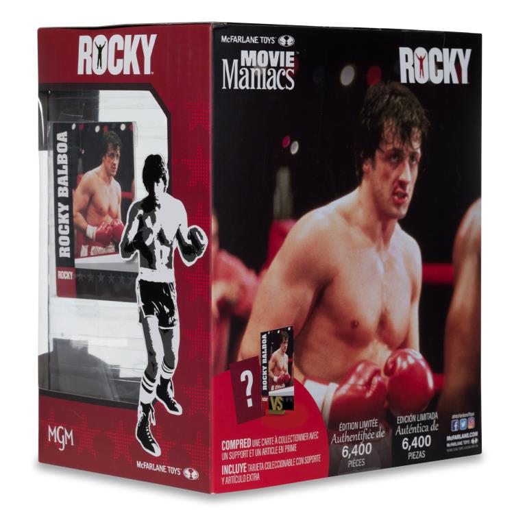 Rocky Movie Maniacs Rocky Balboa 6" Limited Edition Figure Gallery Image 13