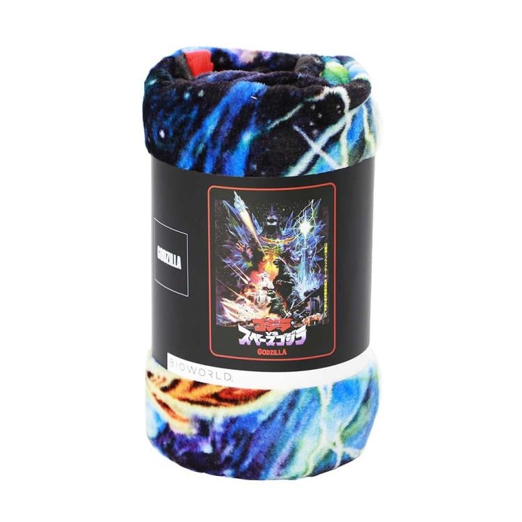 Godzilla vs. SpaceGodzilla Fleece Throw Blanket Gallery Image 3