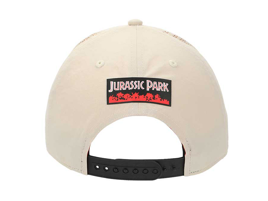 Jurassic Park White Logo Snapback Hat Gallery Image 5