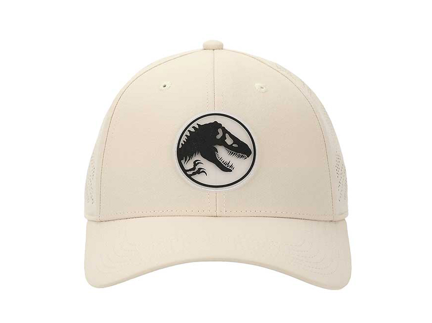 Jurassic Park White Logo Snapback Hat Gallery Image 3