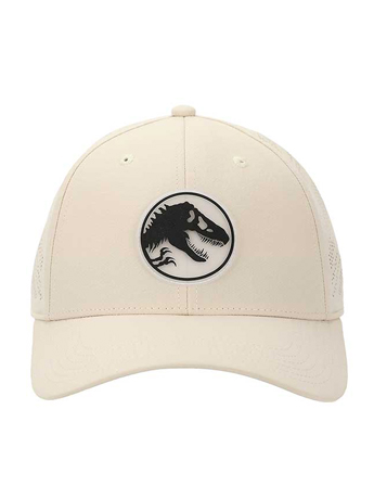 Jurassic Park White Logo Snapback Hat Gallery Image 2
