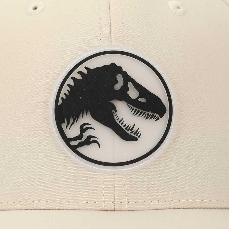 Jurassic Park White Logo Snapback Hat Gallery Image 7
