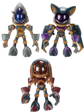 Sonic Prime - Action figure a tema The Grim, 6,3 cm, 5 pezzi: Sonic
