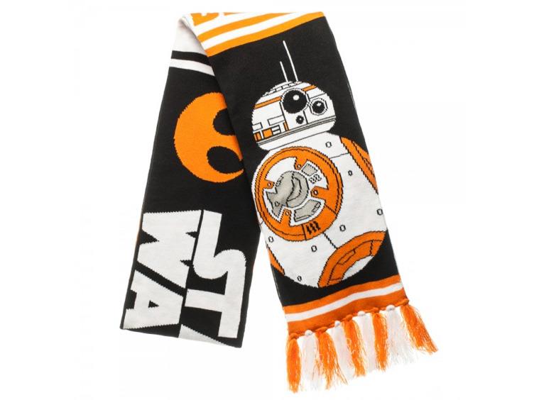 Star Wars BB-8 (The Force Awakens) Jacquard Scarf Gallery Image 1