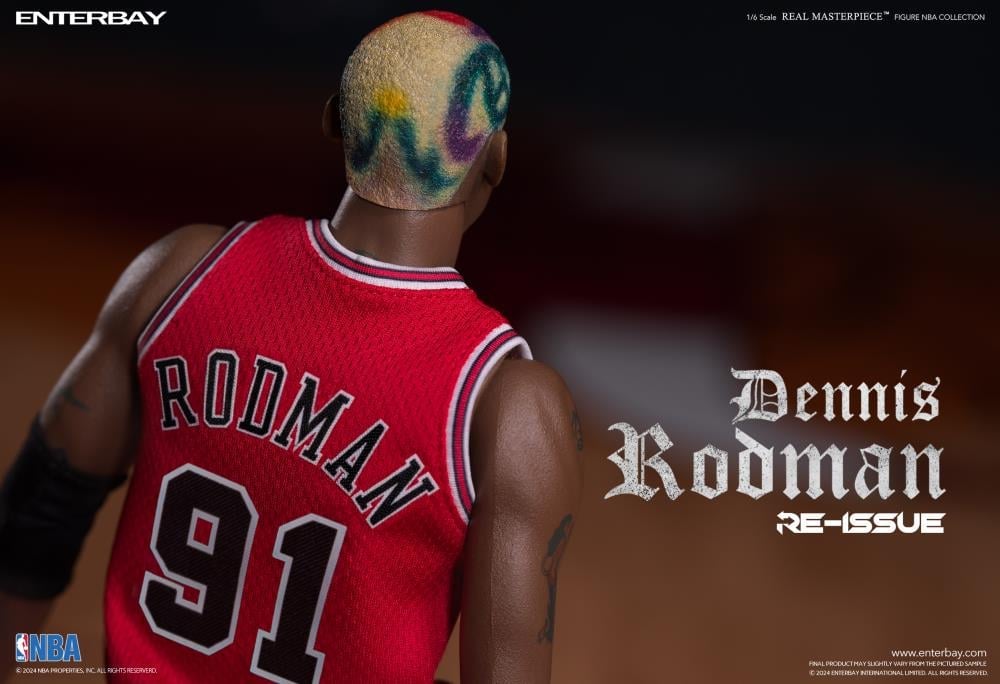 NBA Real Masterpiece Dennis Rodman (Limited Retro Edition) 1/6