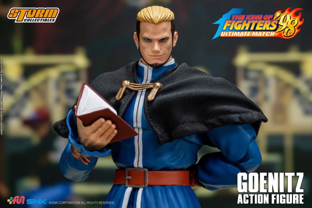 The King of Fighters '98 Ultimate Match Goenitz 1/12 Scale BBTS Exclusive Action Figure Gallery Image 13