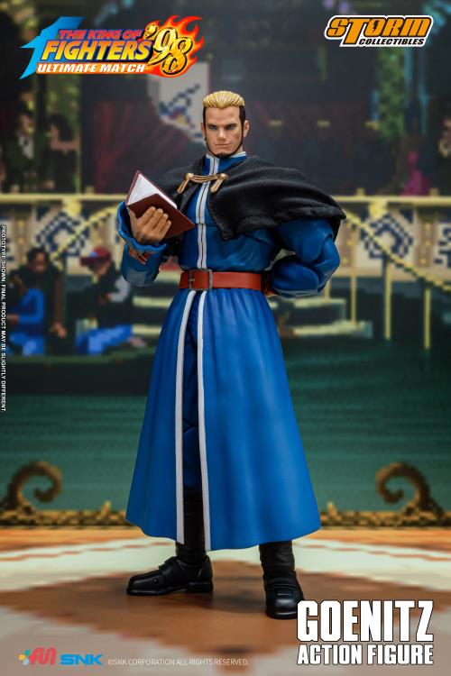 The King of Fighters '98 Ultimate Match Goenitz 1/12 Scale BBTS Exclusive Action Figure Gallery Image 4