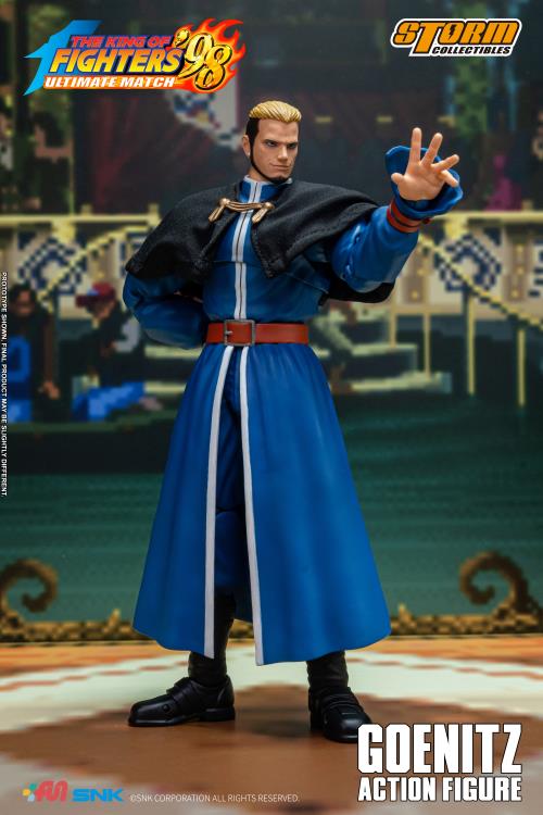 The King of Fighters '98 Ultimate Match Goenitz 1/12 Scale BBTS Exclusive Action Figure Gallery Image 5