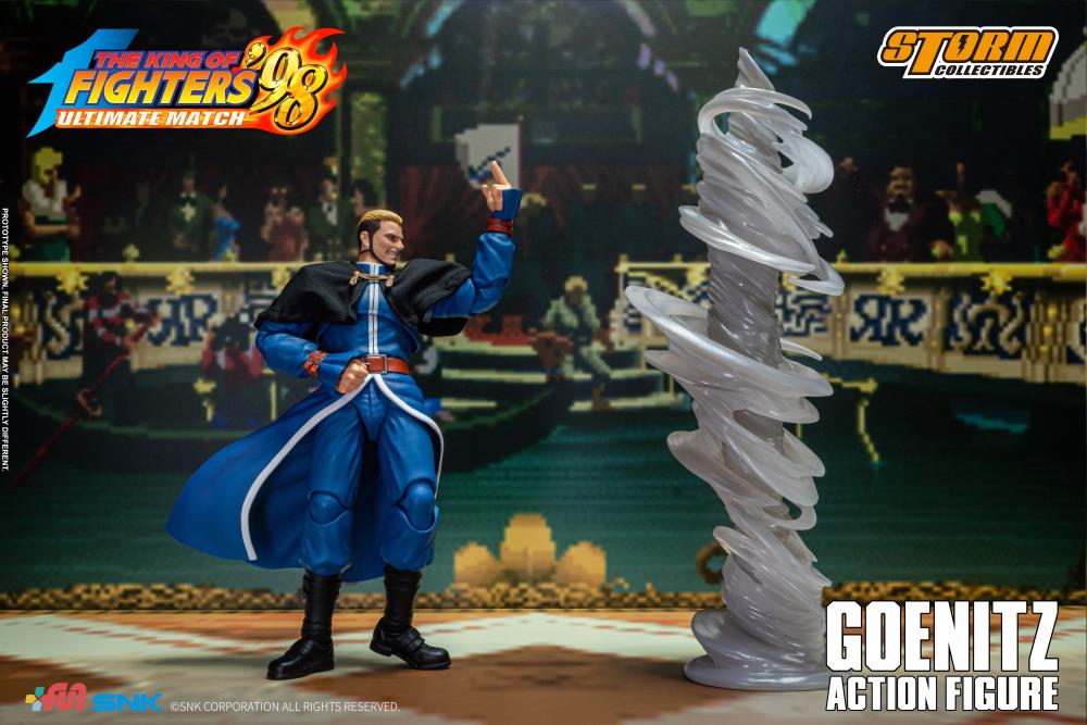 The King of Fighters '98 Ultimate Match Goenitz 1/12 Scale BBTS Exclusive Action Figure Gallery Image 10