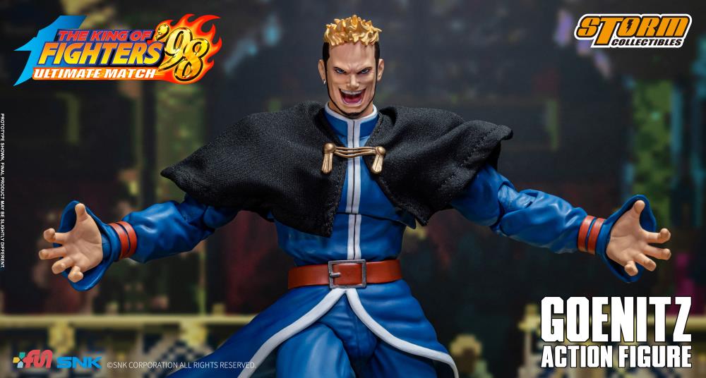 The King of Fighters '98 Ultimate Match Goenitz 1/12 Scale BBTS Exclusive Action Figure Gallery Image 11