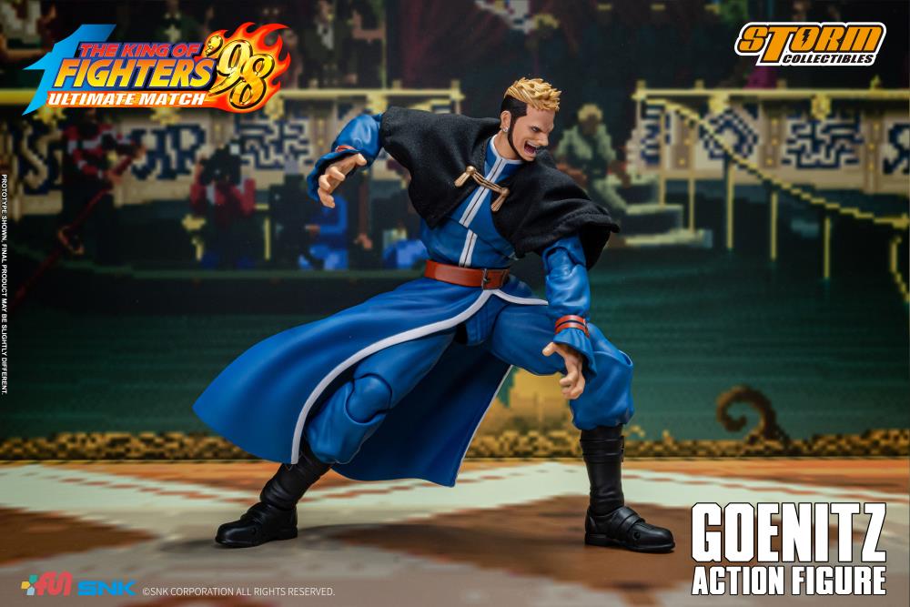 The King of Fighters '98 Ultimate Match Goenitz 1/12 Scale BBTS Exclusive Action Figure Gallery Image 9